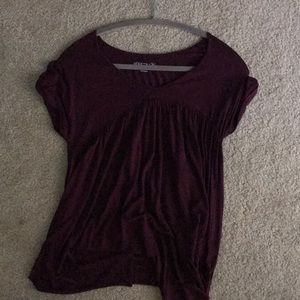 Maroon tee